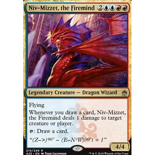 Niv-Mizzet, the Firemind - Masters 25 (inglés)