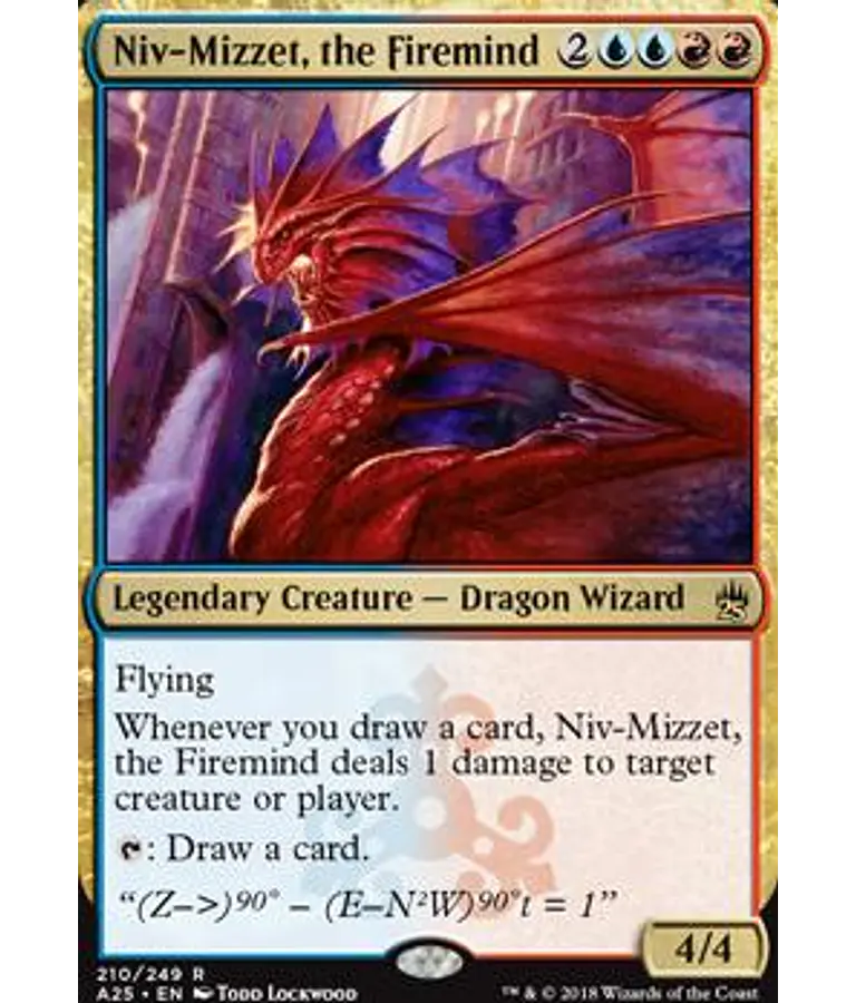 Niv-Mizzet, the Firemind - Masters 25 (inglés)