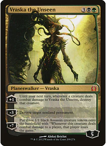 Vraska the Unseen - Return to Ravnica (español)