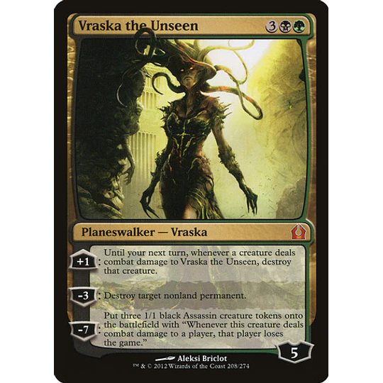 Vraska the Unseen - Return to Ravnica (español)