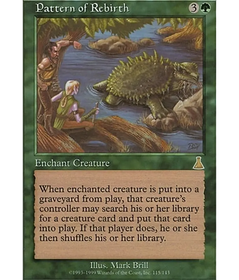 Pattern of Rebirth - Urza's Destiny (español)