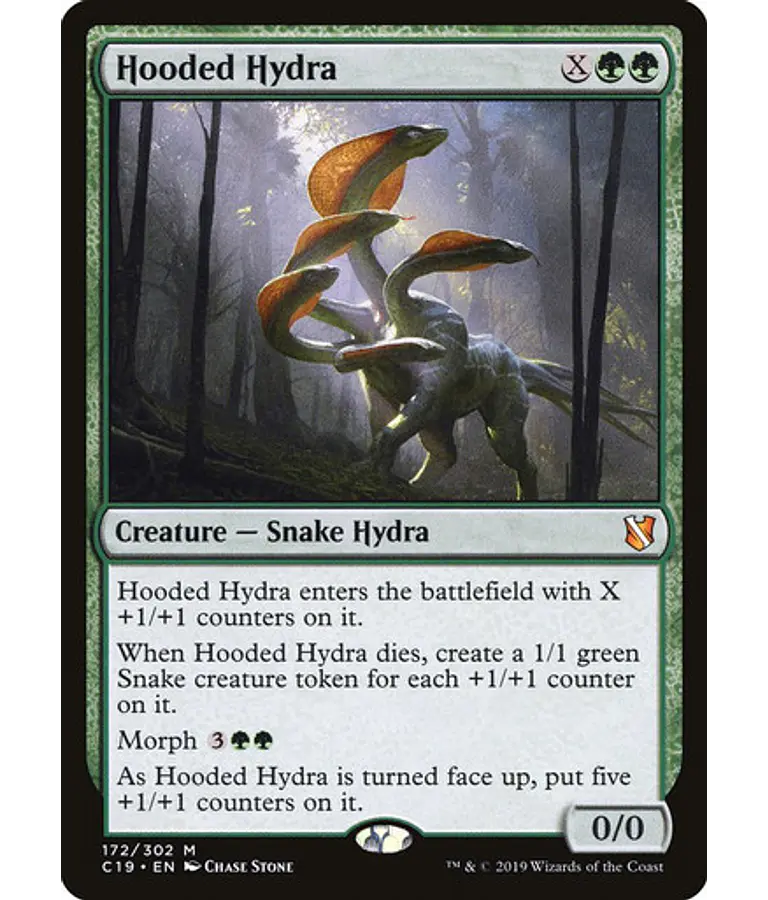 Hooded Hydra - Khans of Tarkir (inglés)