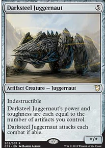 Darksteel Juggernaut - Commander 2018 (español)