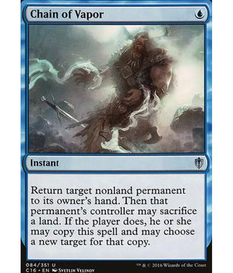 Chain of Vapor - Commander 2016 (español)