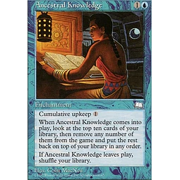 Ancestral Knowledge - Weatherlight (español)