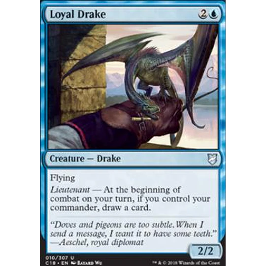 Loyal Drake - Commander 2018 (español)