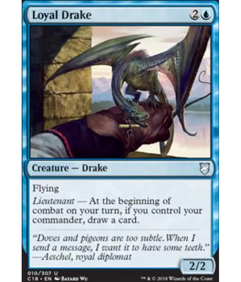 Loyal Drake - Commander 2018 (español)