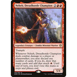 Neheb, Dreadhorde Champion - War of the Spark (español)