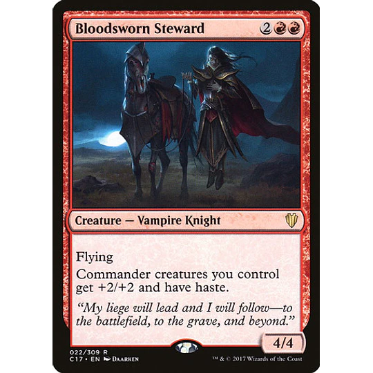 Bloodsworn Steward - Commander 2017 (inglés)
