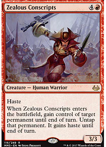 Zealous Conscripts - Modern Masters 2017 (inglés)