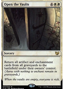 Open the Vaults - Commander 2015 (español)