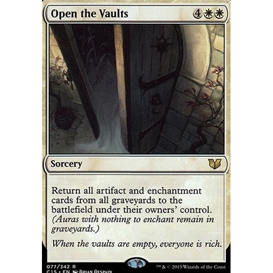 Open the Vaults - Commander 2015 (español)