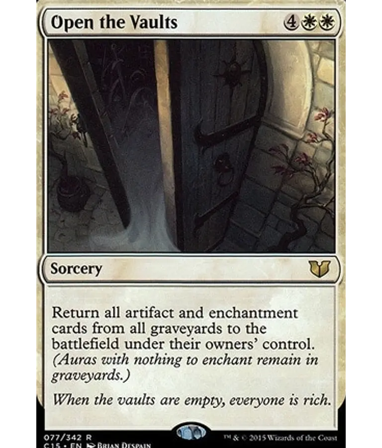 Open the Vaults - Commander 2015 (español)