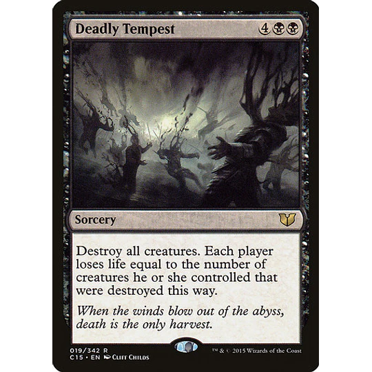 Deadly Tempest - Commander 2015 (español)