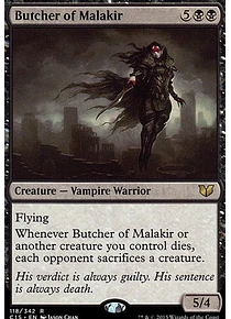 Butcher of Malakir - Commander 2015 (español)