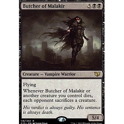 Butcher of Malakir - Commander 2015 (español)