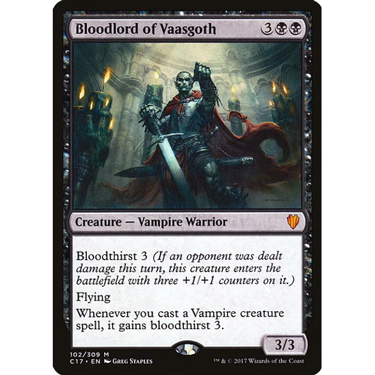 Bloodlord of Vaasgoth - Commander 2017 (inglés)