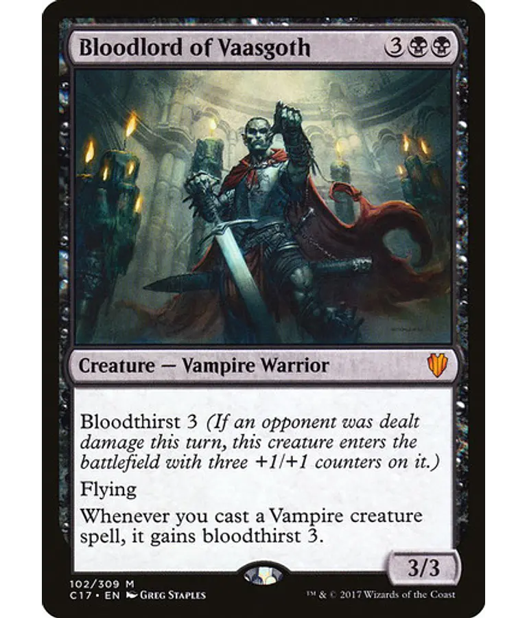 Bloodlord of Vaasgoth - Commander 2017 (inglés)