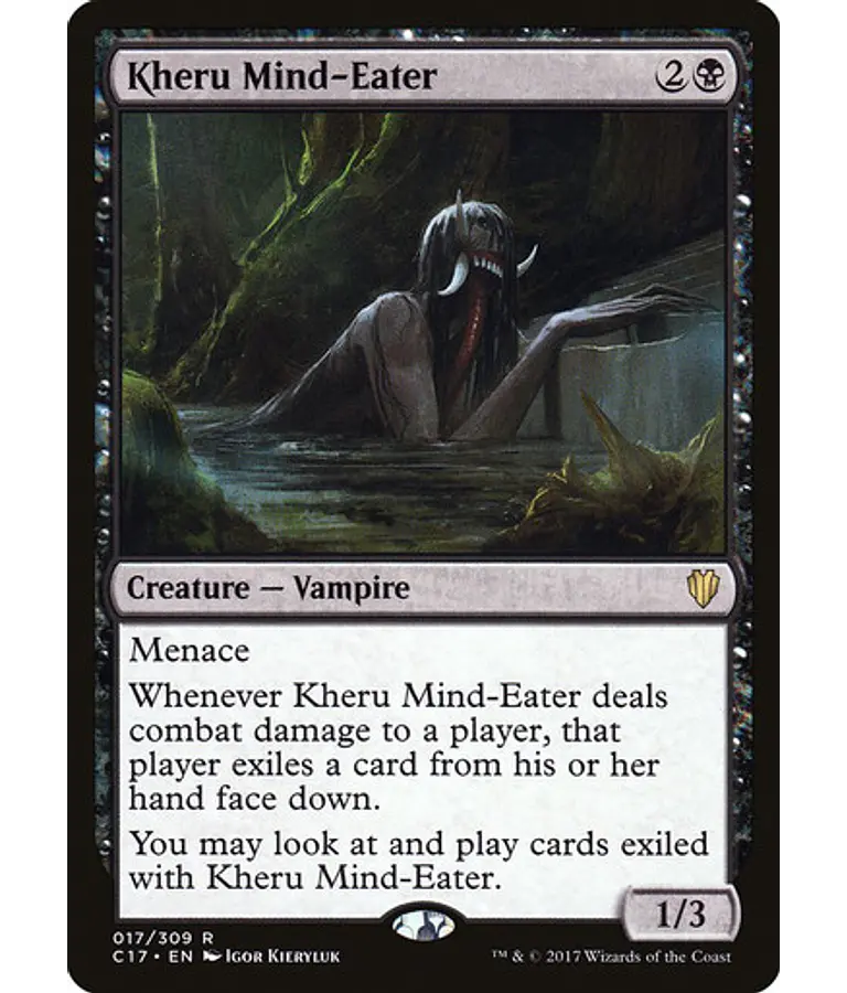 Kheru Mind-Eater - Commander 2017 (inglés)