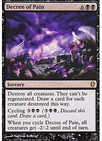 Decree of Pain - Commander 2013 (español)