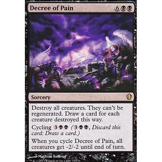 Decree of Pain - Commander 2013 (español)