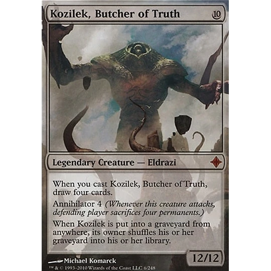 Kozilek, Butcher of Truth - Rise of the Eldrazi (español)