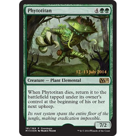 Phytotitan (Prerelease Foil) - Promotional (español)