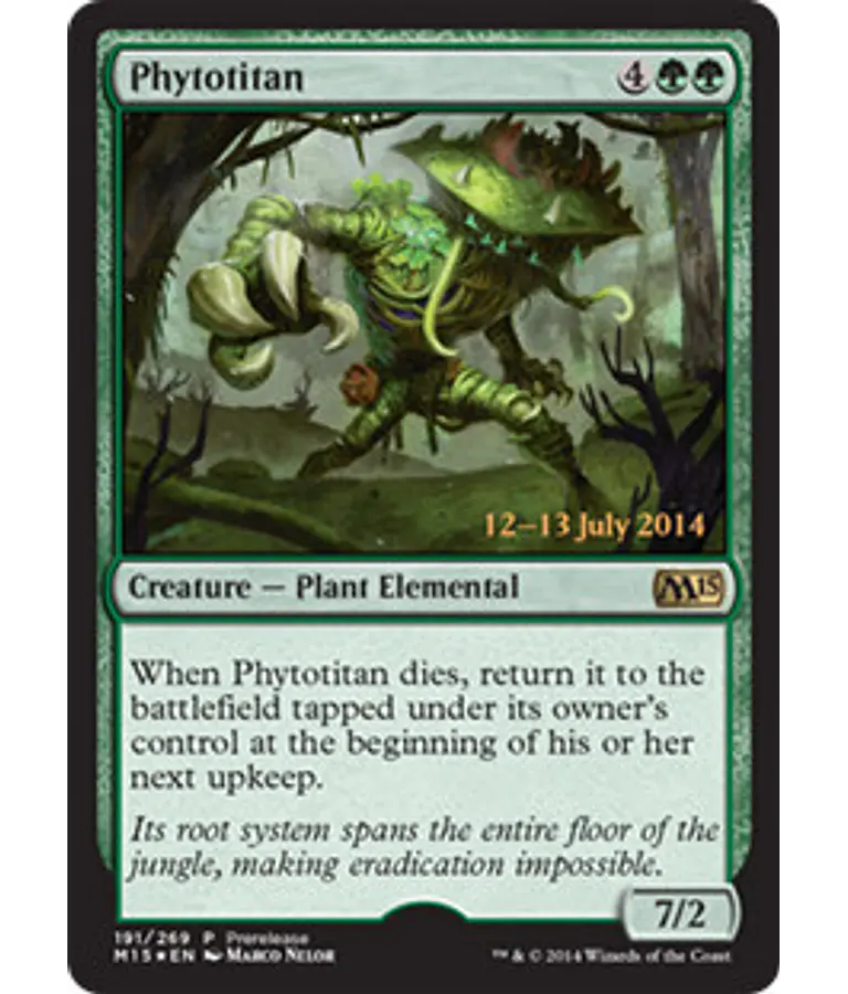 Phytotitan (Prerelease Foil) - Promotional (español)