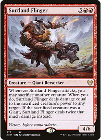 Surtland Flinger (Theme Booster) - Kaldheim (inglés)