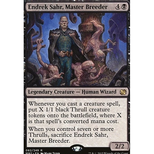 Endrek Sahr, Master Breeder - Modern Masters 2015 (inglés)