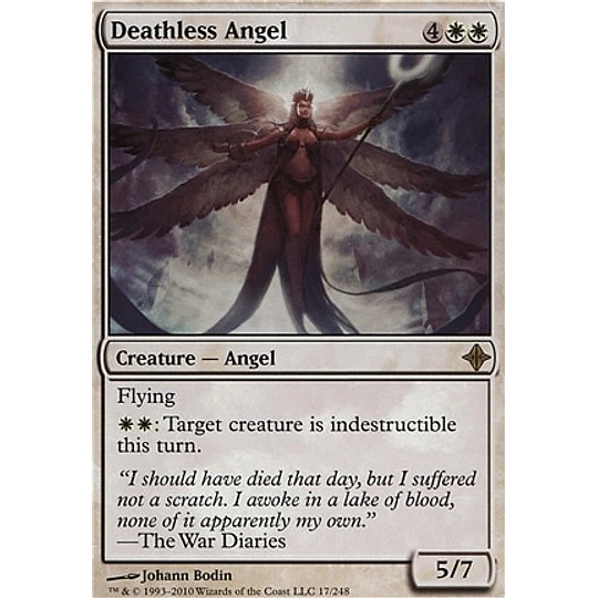 Deathless Angel - Rise of the Eldrazi (español)