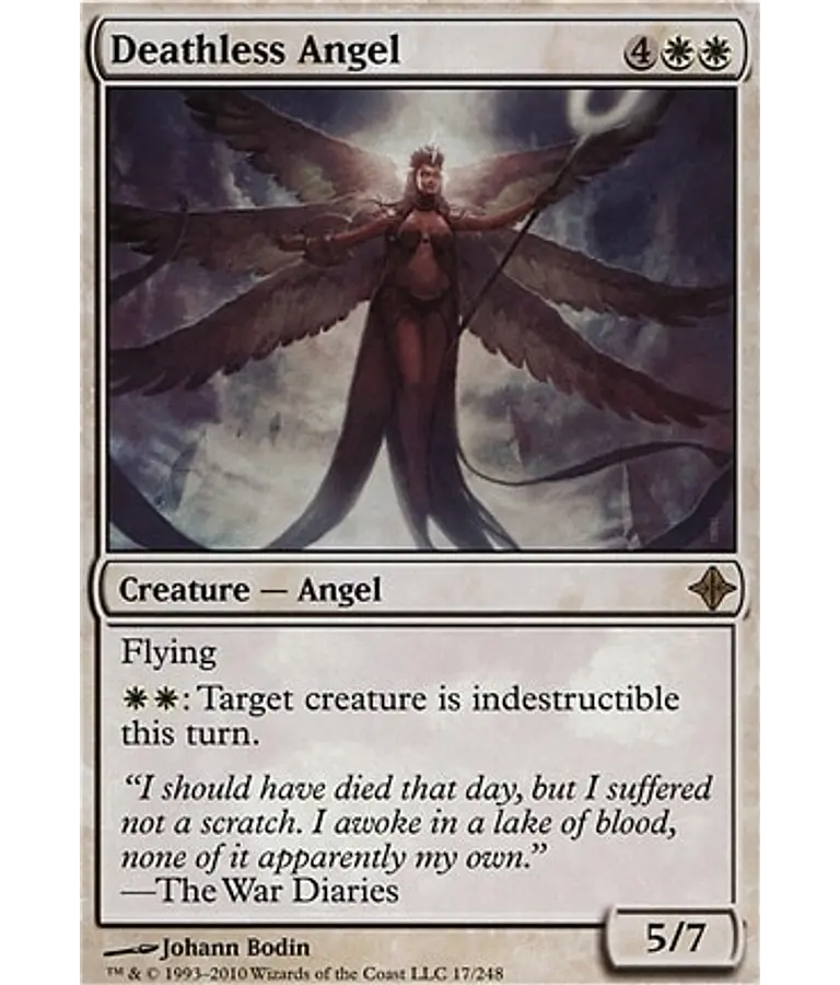 Deathless Angel - Rise of the Eldrazi (español)