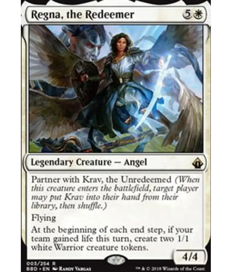 Regna, the Redeemer - Battlebond (inglés)