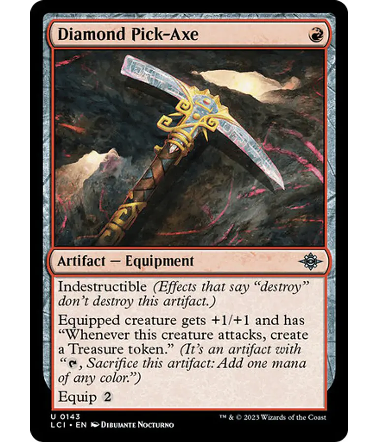 Diamond Pick-Axe - The Lost Caverns of Ixalan (inglés)