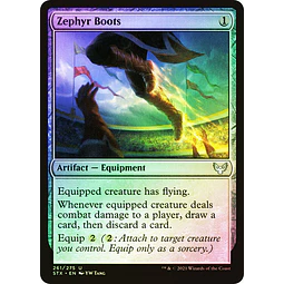 Zephyr Boots - Strixhaven: School of Mages Foil (inglés)