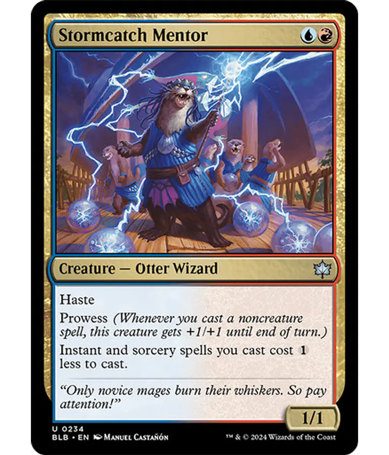Stormcatch Mentor - Bloomburrow (inglés)