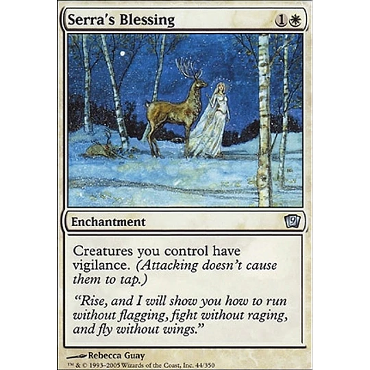 Serra's Blessing - 9th Edition (español)