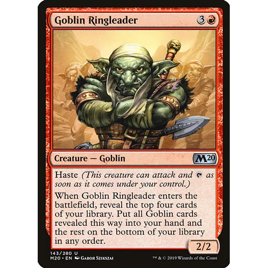 Goblin Ringleader - Core Set 2020 (inglés)