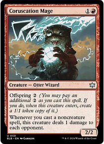 Coruscation Mage - Bloomburrow (inglés)