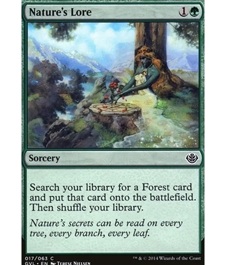 Nature's Lore (Garruk vs Liliana) - Duel Decks: Anthology (inglés)