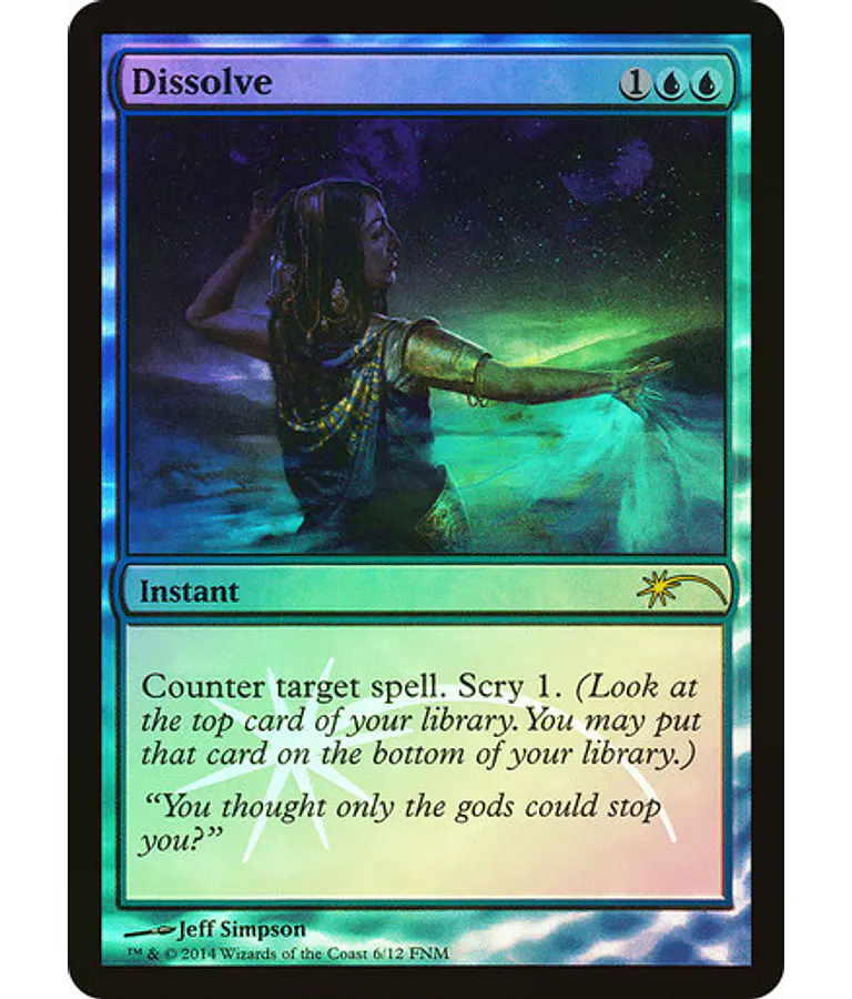 Dissolve (FNM Foil) - Promotional (español)