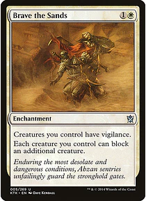 Brave the Sands - Khans of Tarkir (inglés)