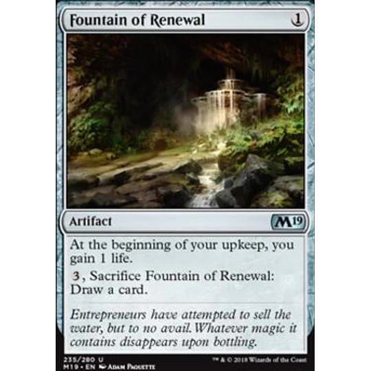 Fountain of Renewal - Core Set 2019 (inglés)