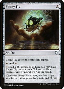 Ebony Fly - Adventures in the Forgotten Realms Commander Decks (inglés)