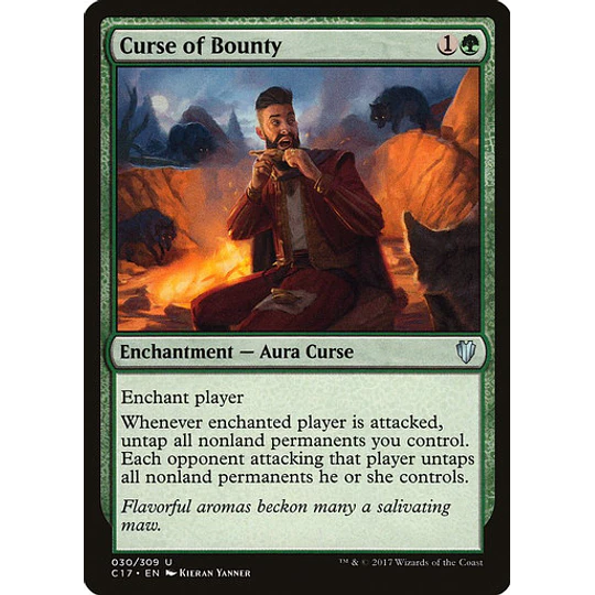 Curse of Bounty - Commander 2017 (español)