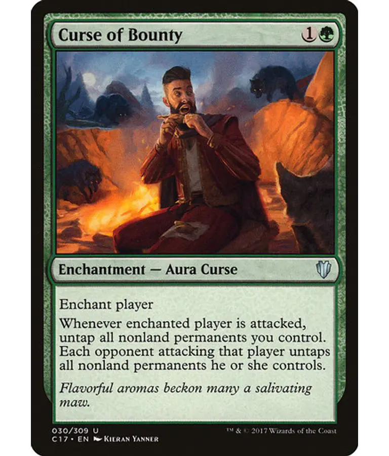 Curse of Bounty - Commander 2017 (español)
