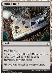Buried Ruin - Commander 2018 (español)
