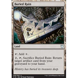 Buried Ruin - Commander 2018 (español)