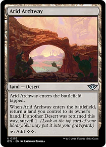 Arid Archway - Outlaws of Thunder Junction (inglés)
