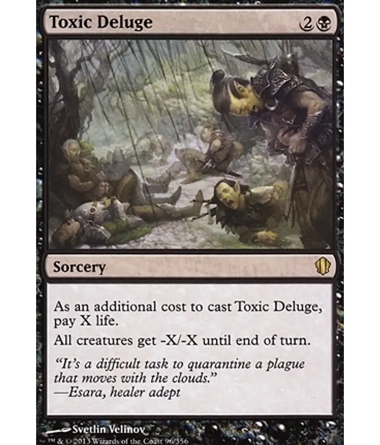 Toxic Deluge - Commander 2013 (inglés)